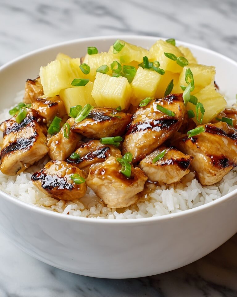 Tropical Pineapple Chicken & Rice Delight Recipe