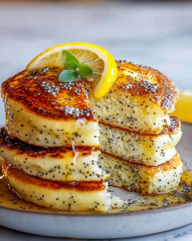 Lemon Poppy Seed Pancakes Recipe