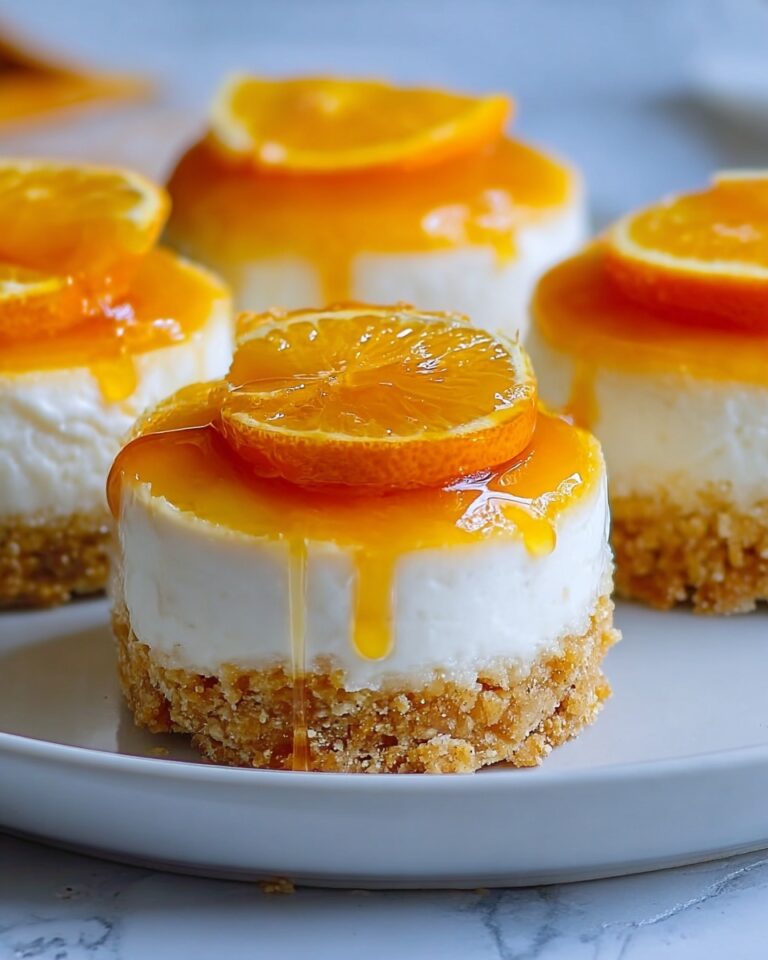 Orange Creamsicle Mini Cheesecakes Recipe
