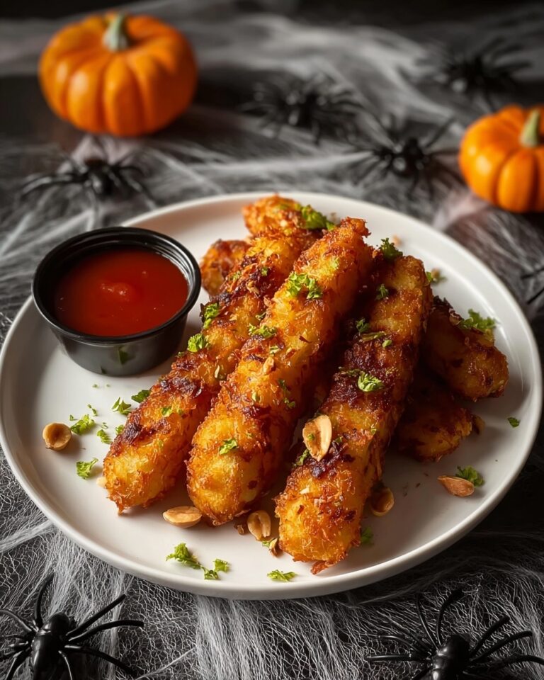 Air Fryer Witch Finger Chicken Tenders Recipe