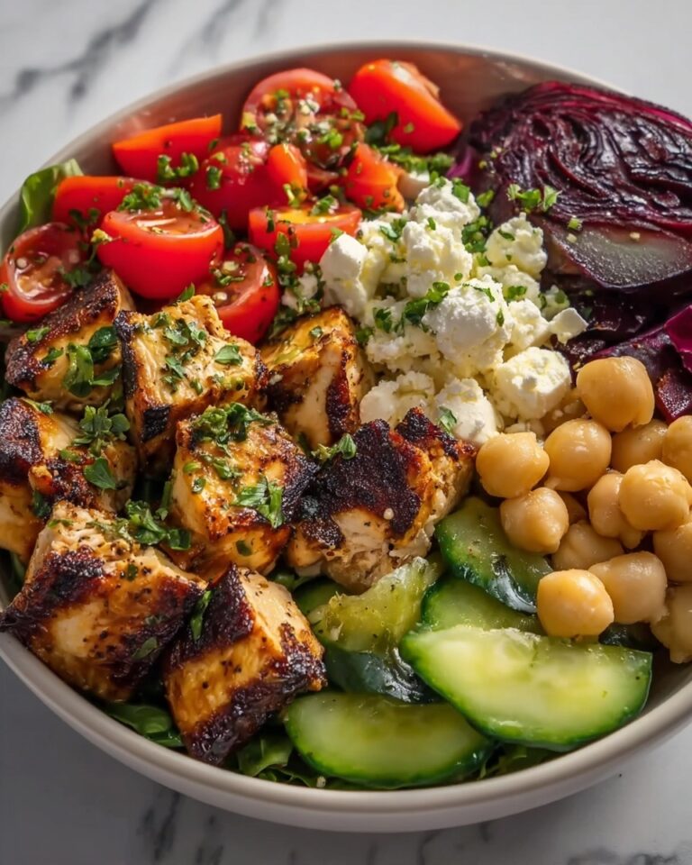 Healthy Protein Salad Bowl Recipe