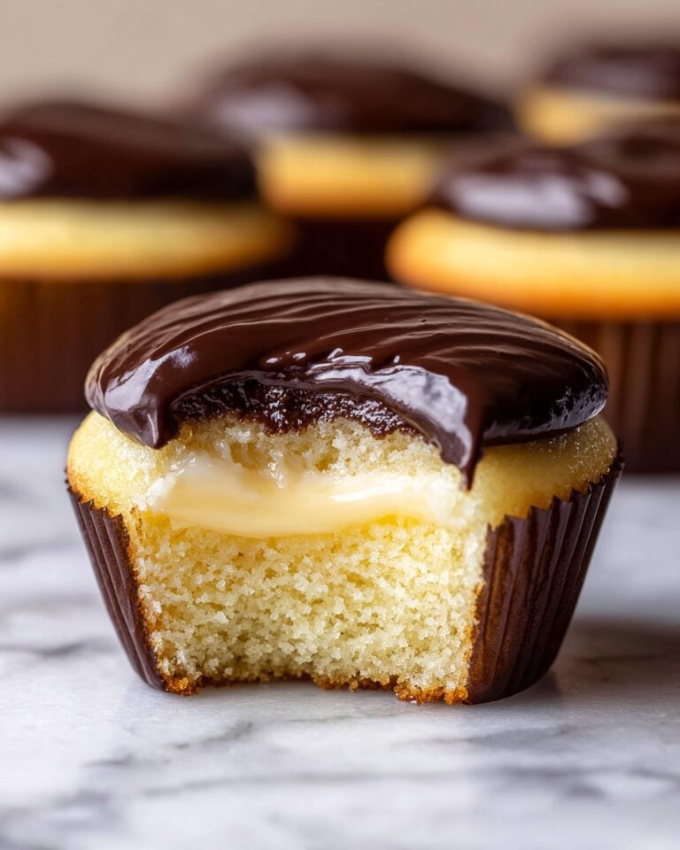 Boston Cream Pie Cupcakes Recipe