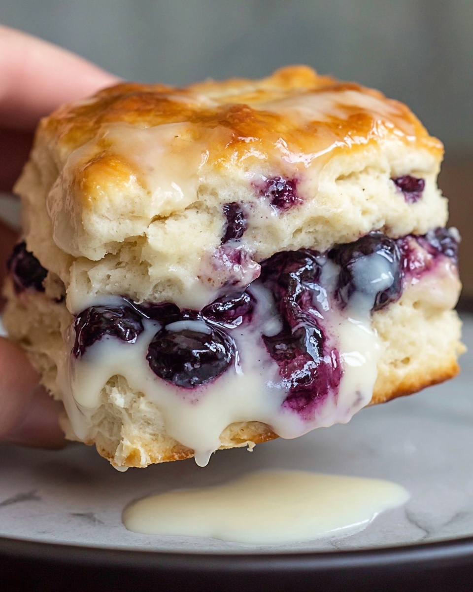 Skillet Blueberry Biscuits: A Deliciously Easy Recipe for Breakfast or Brunch Recipe - Recipe Image