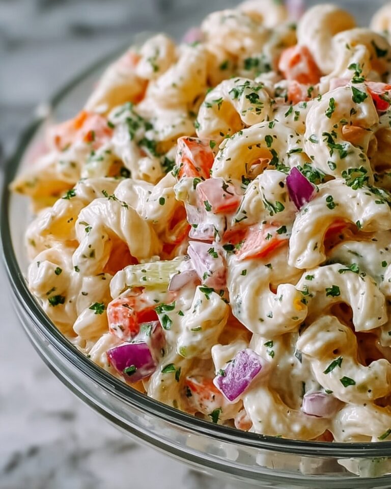 Sweet Macaroni Salad Recipe
