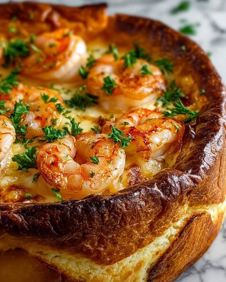 Cheesy Garlic Shrimp Bread Bowl Recipe