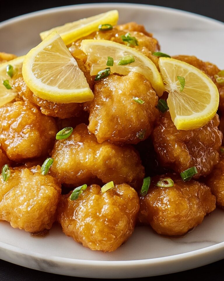 Crispy Chinese Lemon Chicken Recipe