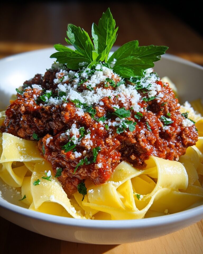 Classic Bolognese Sauce (Ragù alla Bolognese) Recipe
