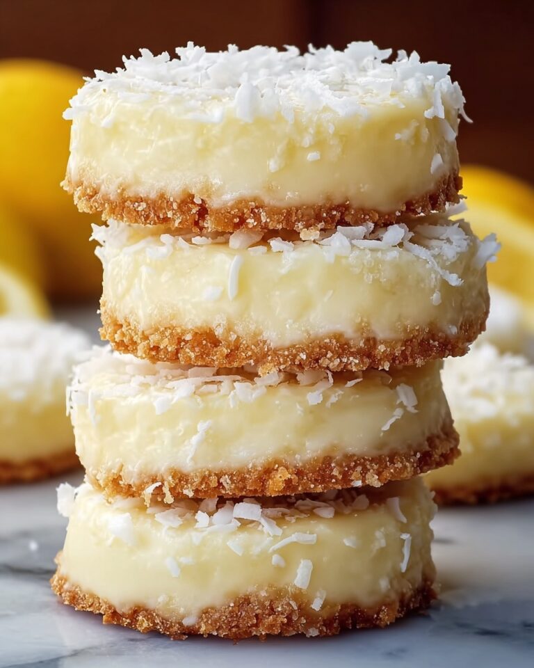 Lemon Coconut Cheesecake Cookies Recipe