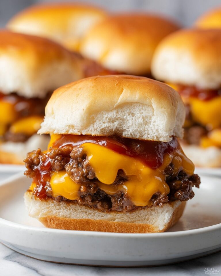 Chopped Cheeseburger Sliders Recipe
