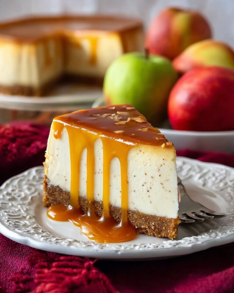 Caramel Apple Cheesecake Recipe