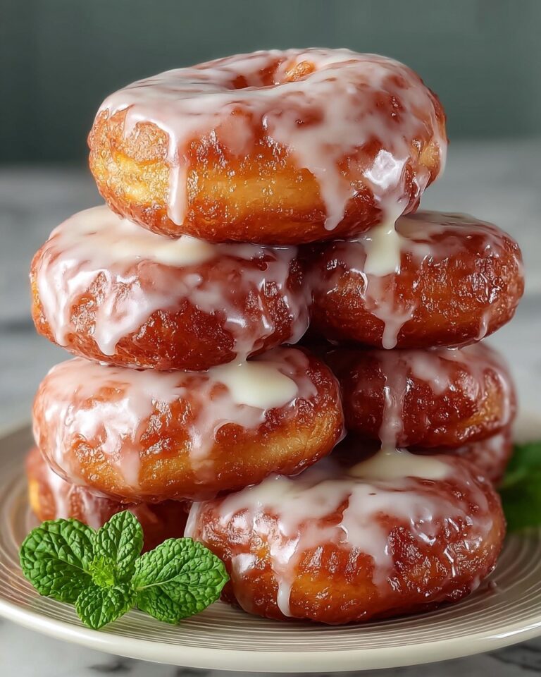 Baked Apple Fritters with Cinnamon and Optional Vanilla Glaze Recipe
