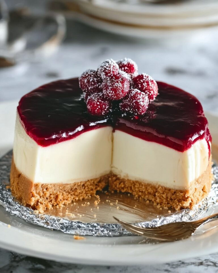 Tall and Creamy New York Cheesecake Recipe