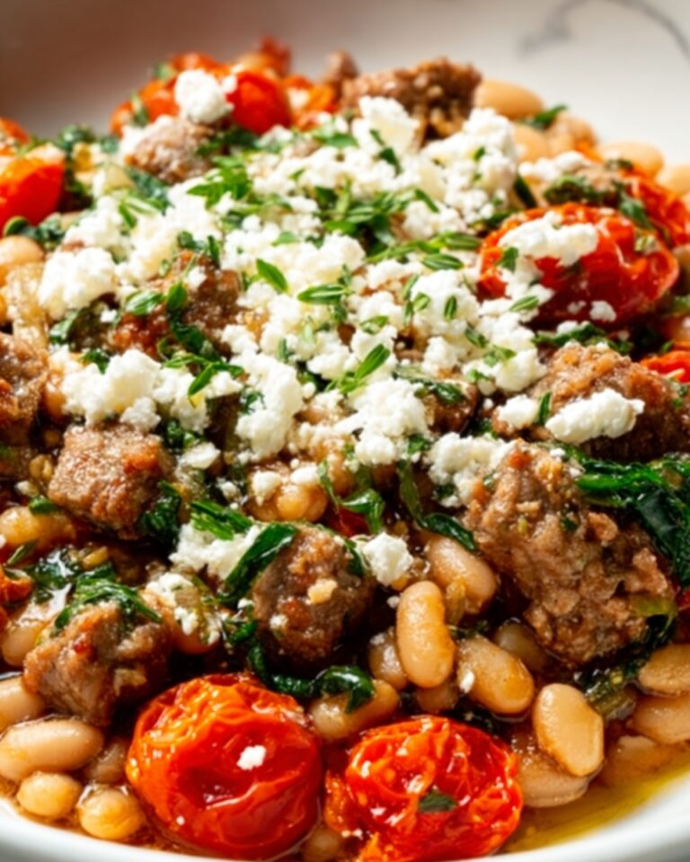 Greek Sausage and Beans Recipe