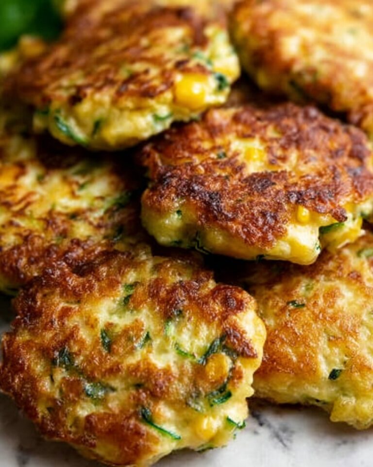 Zucchini and Edamame Fritters (High Protein) Recipe
