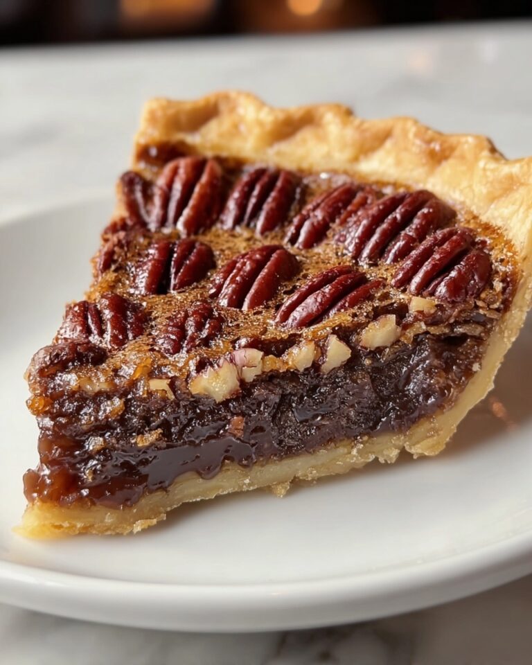 Chocolate Fudge Pecan Pie Recipe