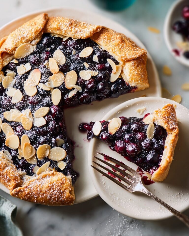 Blueberry & Almond Galette Recipe