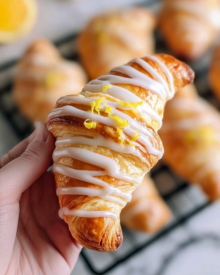 Lemon Cheesecake Crescent Rolls Recipe