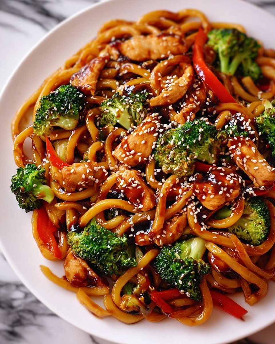 Chicken Teriyaki Noodles Recipe - Recipe Image
