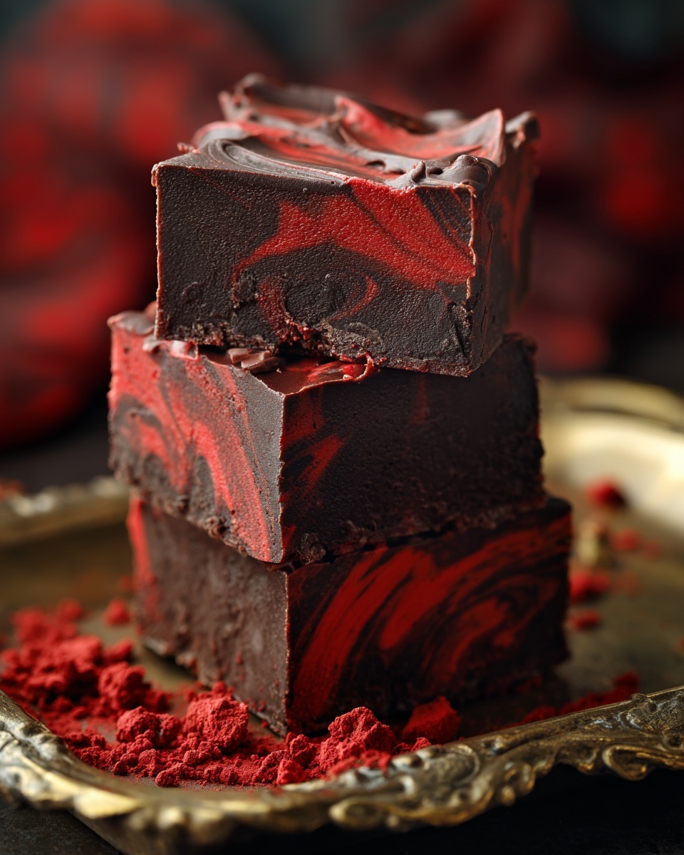 Vampire Fudge Recipe - Recipe Image
