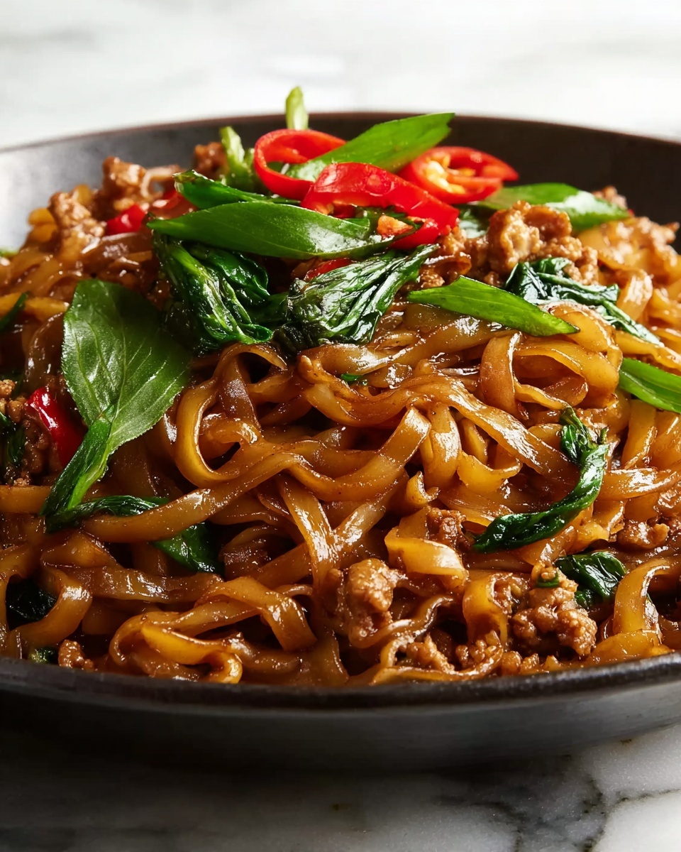 Thai Drunken Noodles Recipe: Bold, Spicy, and Irresistibly Flavorful Recipe - Recipe Image