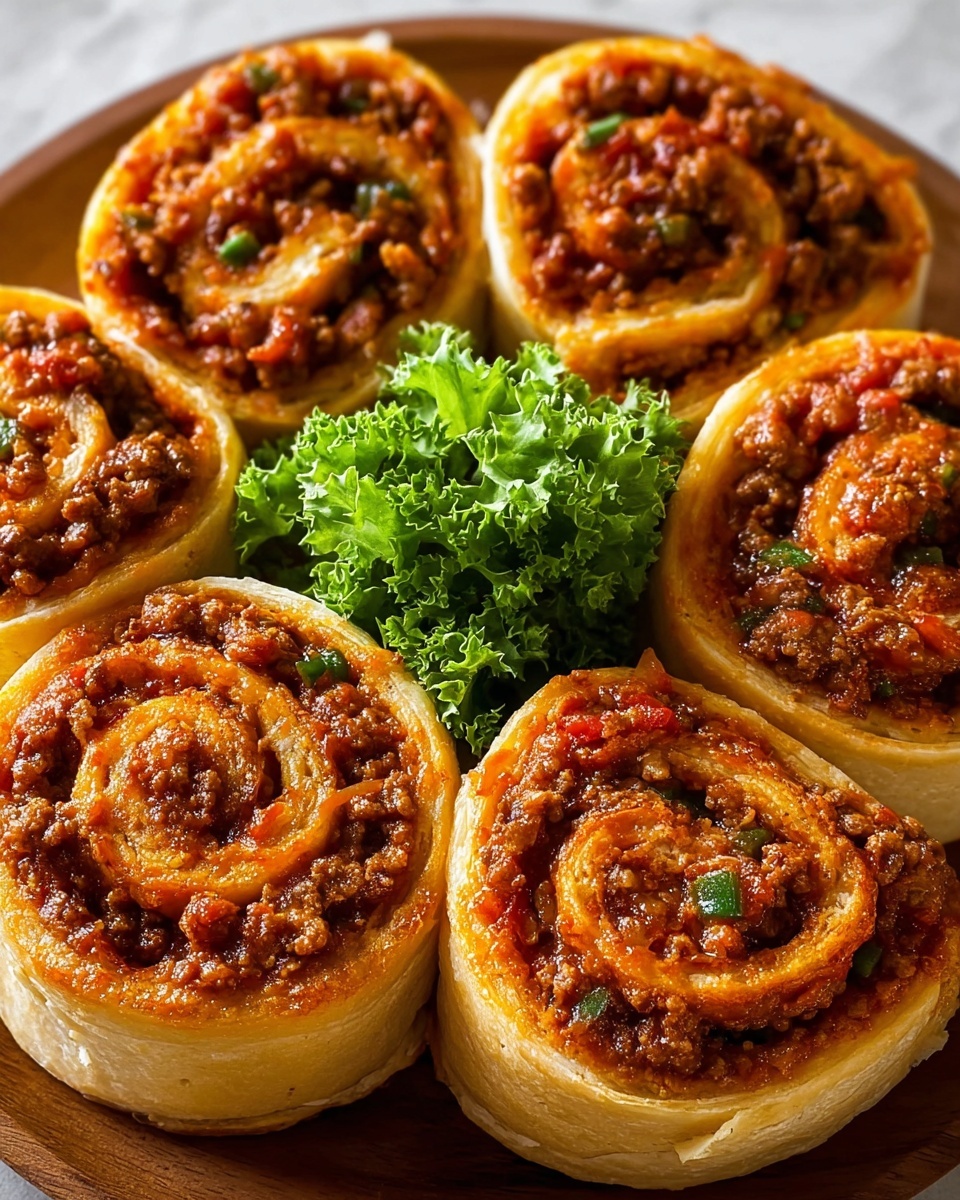 Taco Pinwheels Recipe - Recipe Image
