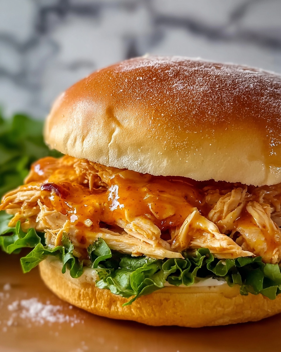 Crock Pot Ranch Chicken Sandwiches Recipe - Recipe Image
