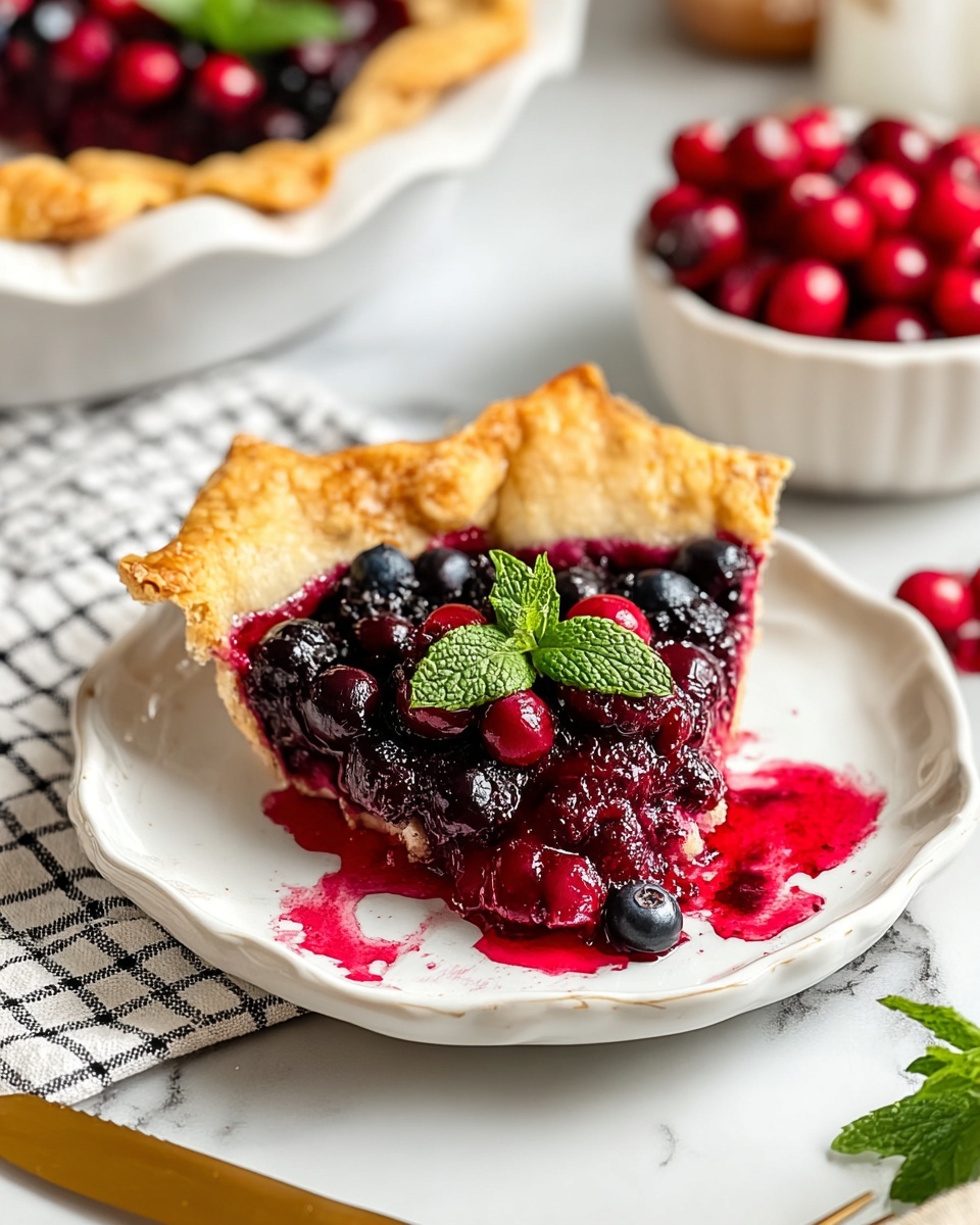 Cranberry Galette Recipe - Recipe Image