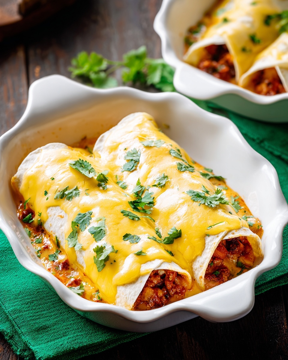 Bean and Cheese Enchiladas Recipe - Recipe Image
