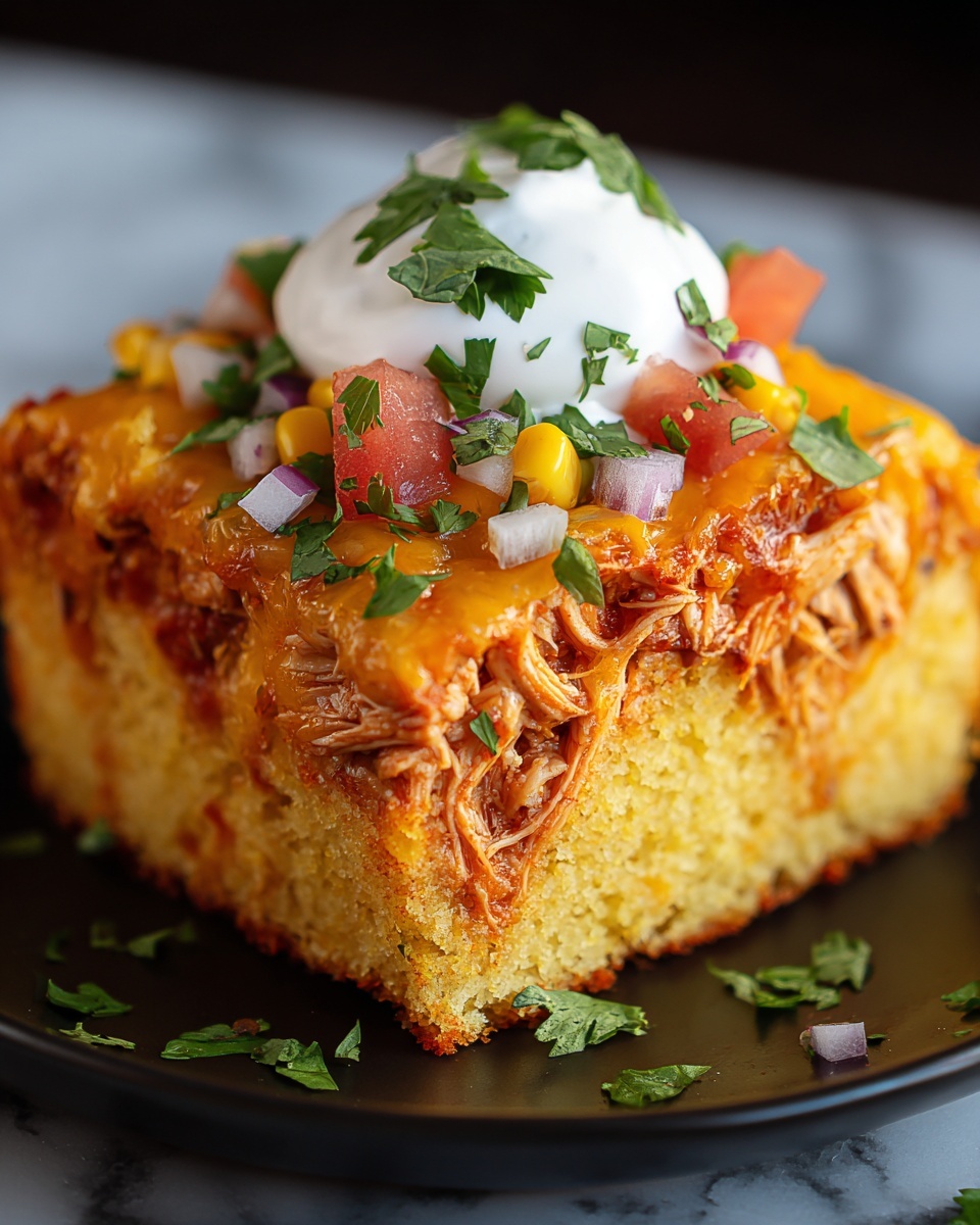 Chicken Tamale Pie: A Flavor-Packed Comfort Classic Recipe - Recipe Image