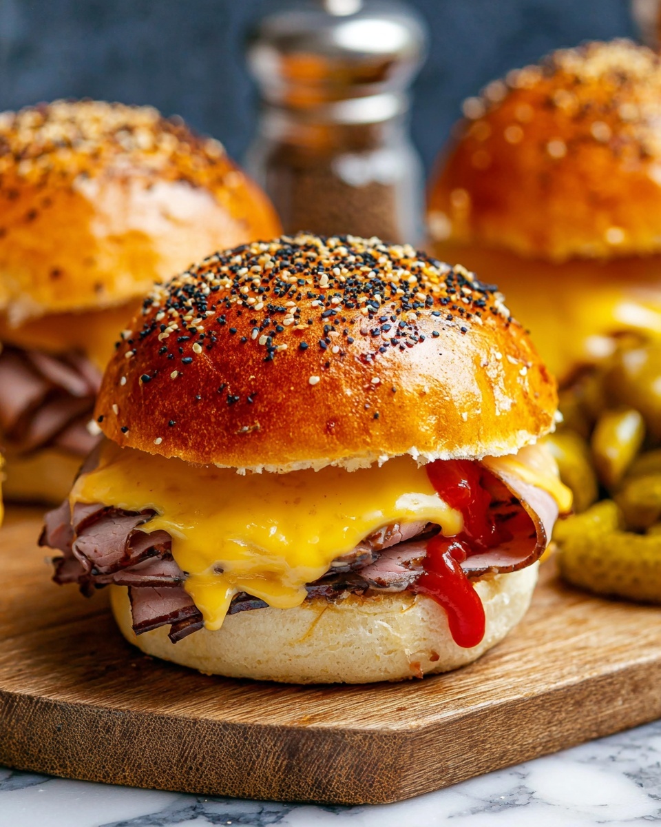 Air Fryer Copycat Arby's Beef Sandwiches Recipe - Recipe Image