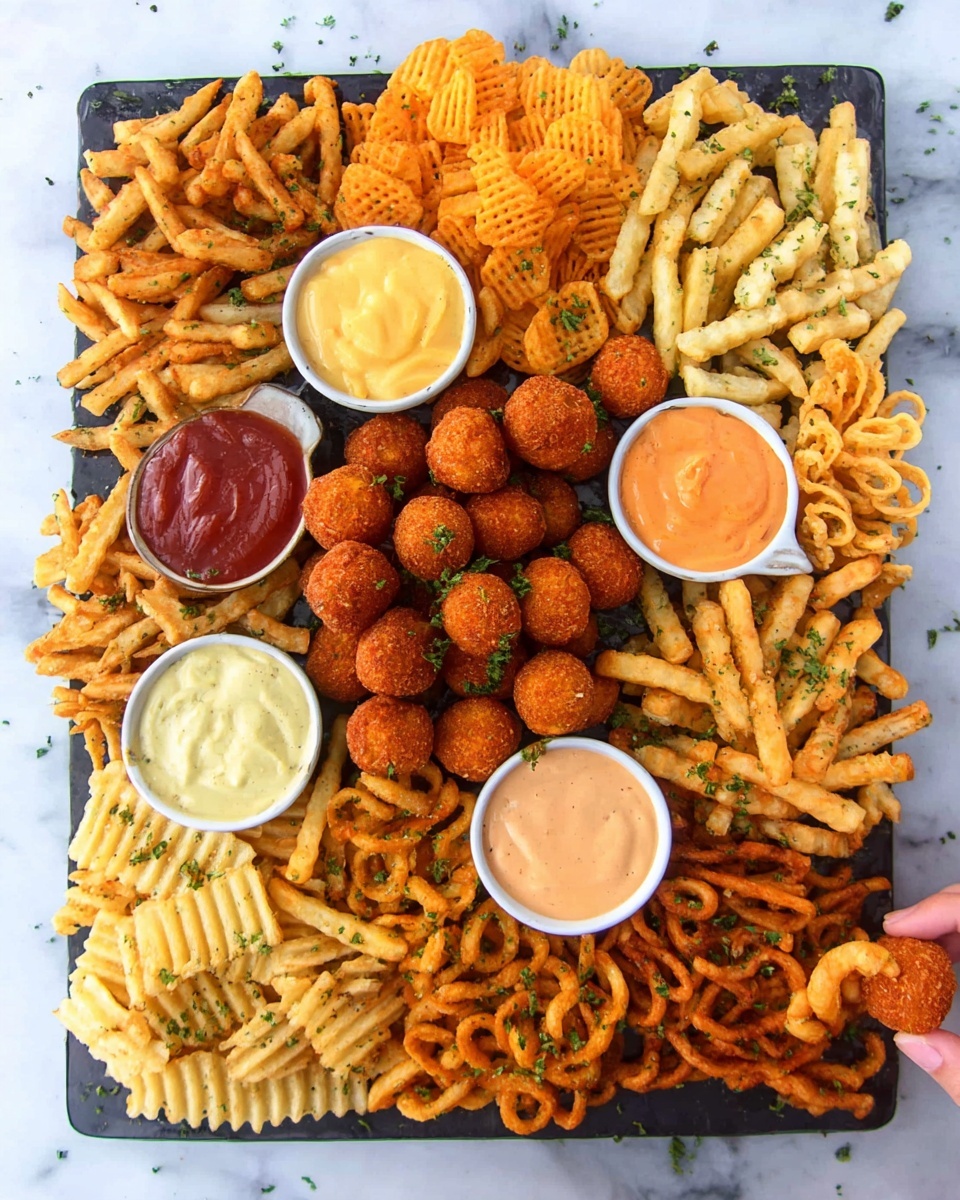 French Fry Appetizer Board Recipe - Recipe Image