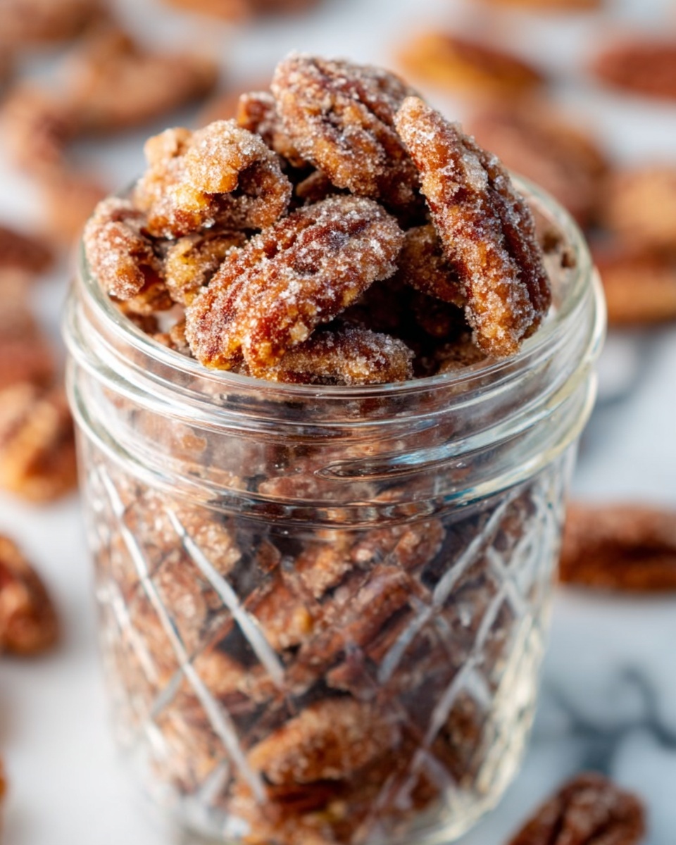 Air Fryer Candied Pecans Recipe - Recipe Image