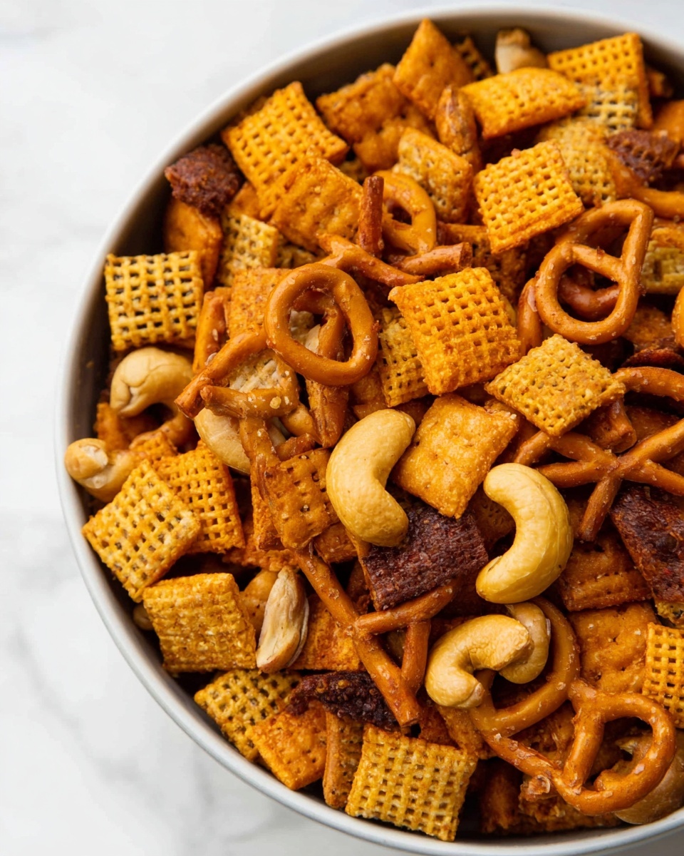 Air Fryer Buffalo Chex Mix Recipe - Recipe Image