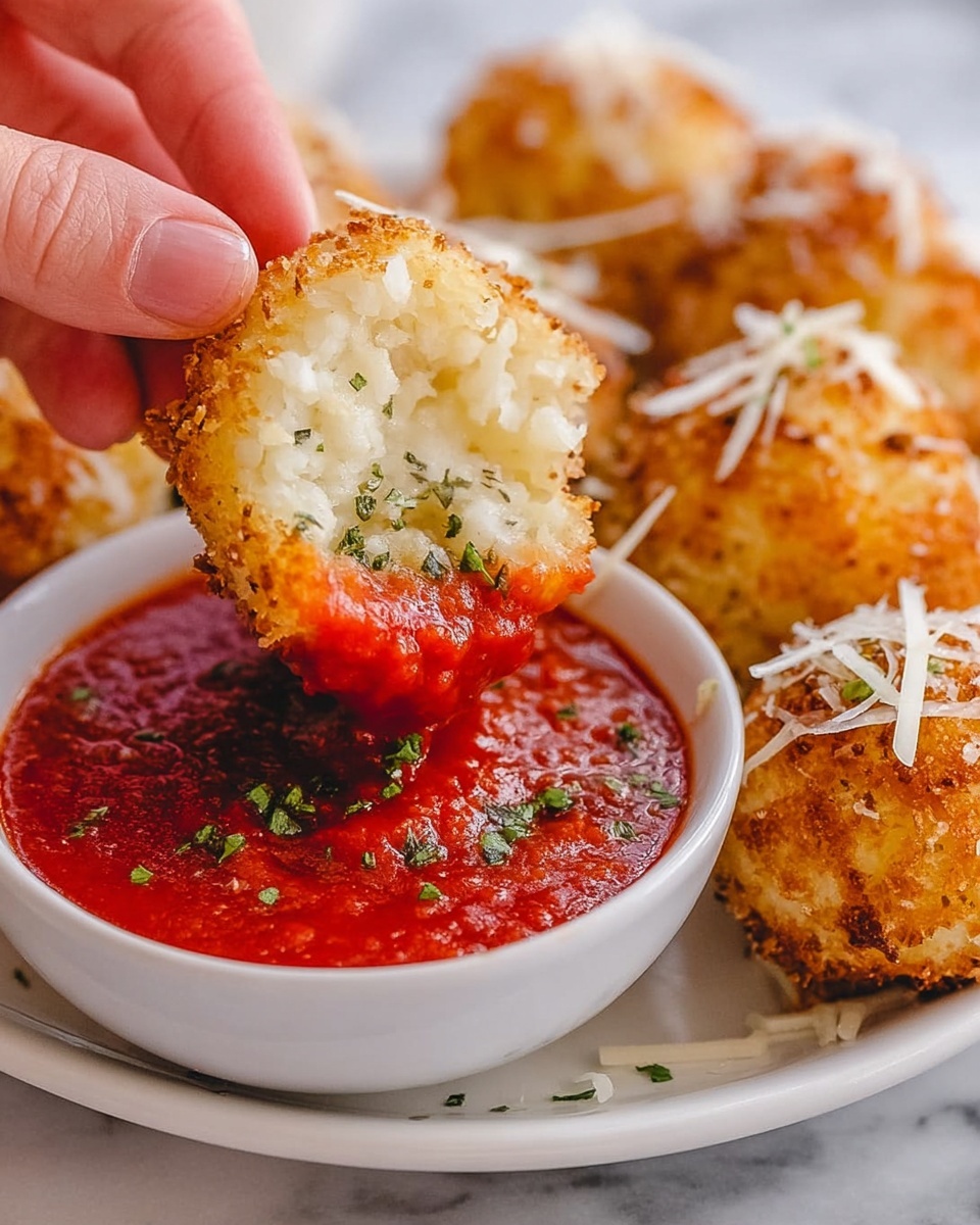 Air Fryer Arancini Rice Balls Recipe - Recipe Image