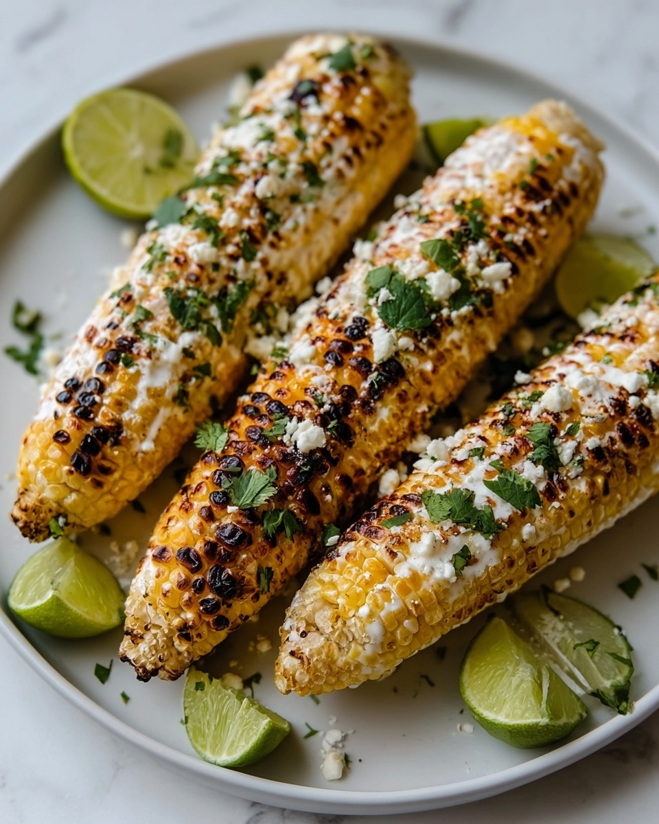 Quick and Easy Cheesy Elote with Lime Recipe - Recipe Image