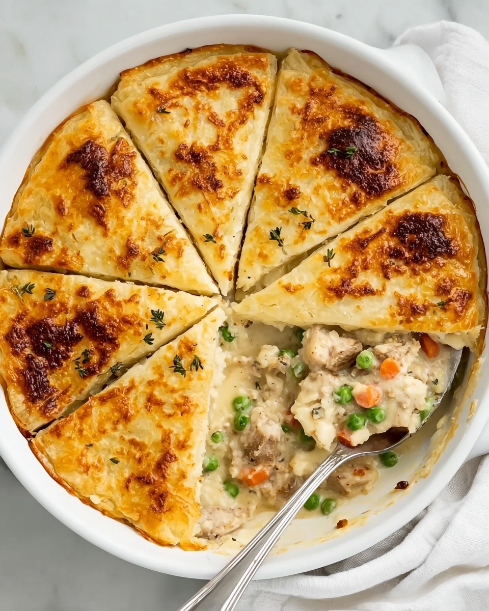 Homemade Chicken Pot Pie Casserole for Cozy Nights Recipe - Recipe Image