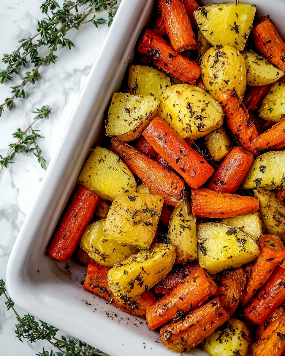 Savory Maple Roasted Carrots and Parsnips Recipe - Recipe Image