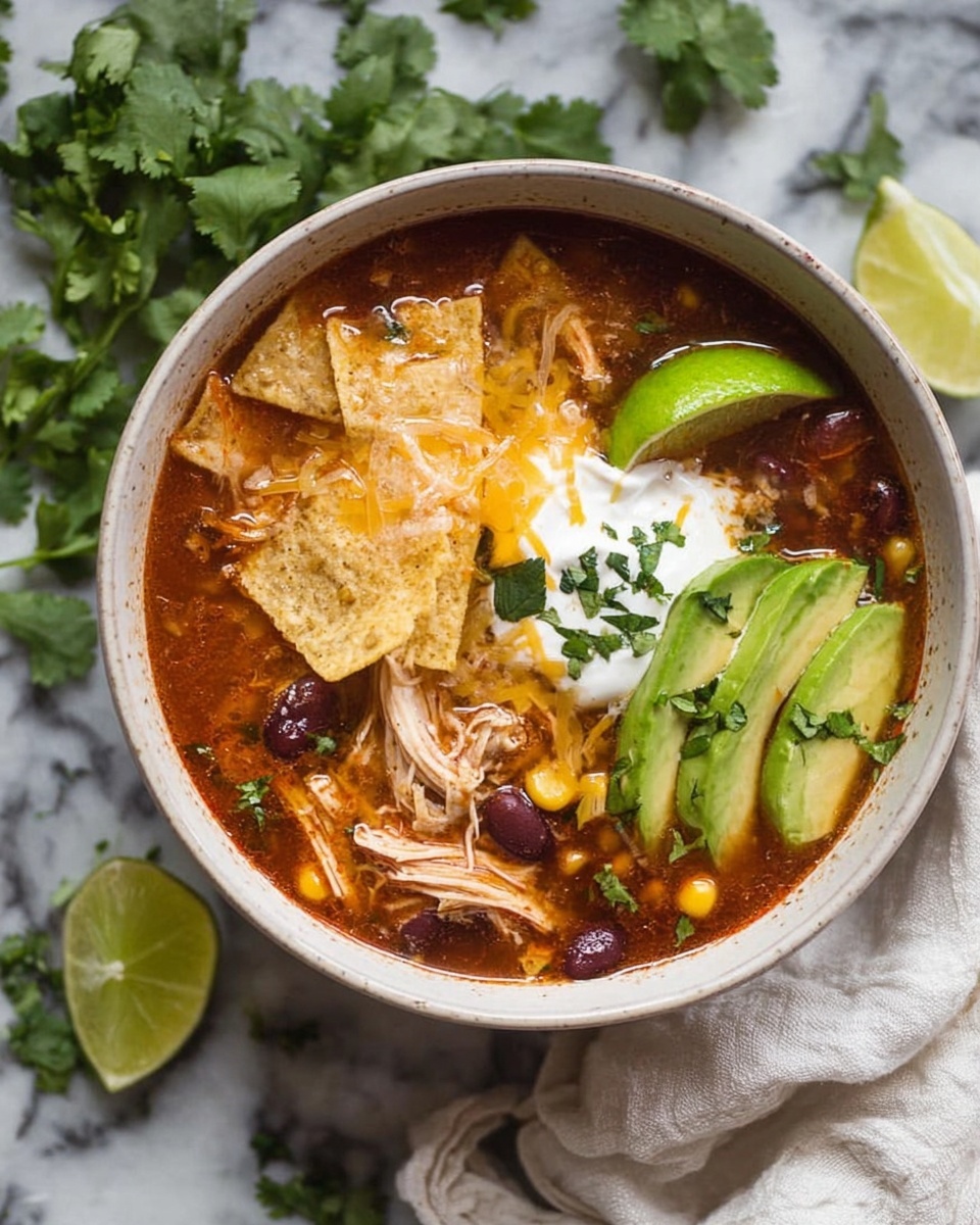 Instant Pot Chicken Tortilla Soup Recipe - Recipe Image
