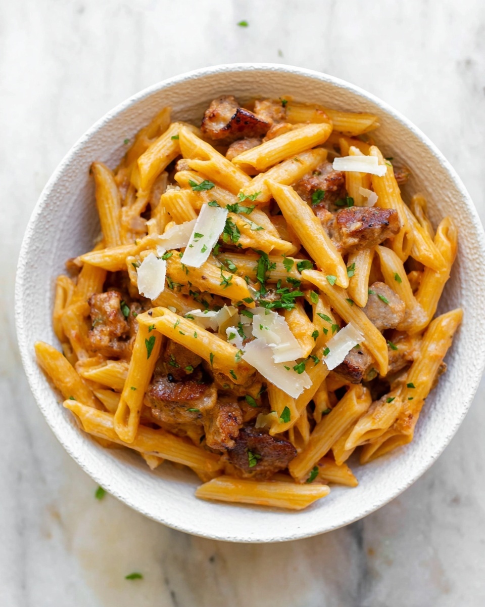 Easy Chorizo Pasta Recipe - Recipe Image