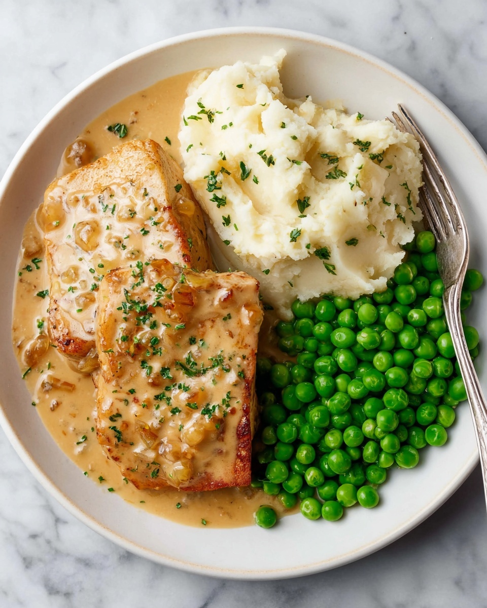 Boursin Chicken with Herb Cream Sauce Recipe - Recipe Image