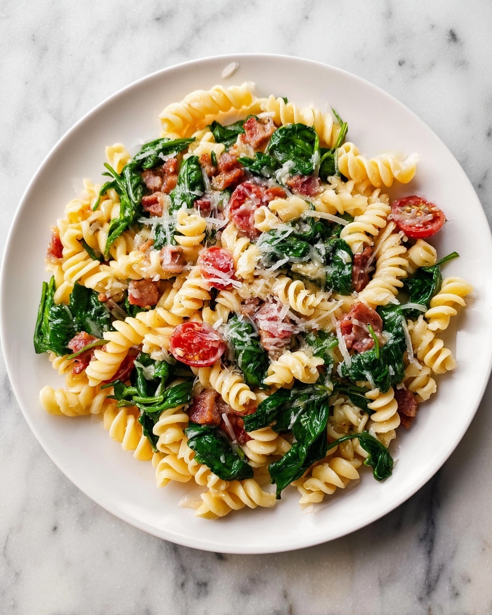 Easy BLT Pasta Recipe - Recipe Image