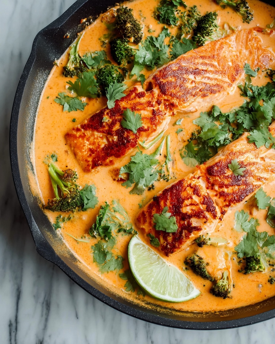 Salmon Coconut Curry Recipe - Recipe Image