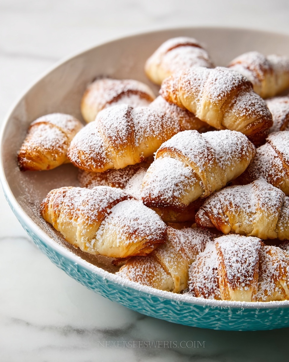 Russian Rugelach (Rogaliki) with Black Currant Preserves Recipe - Recipe Image