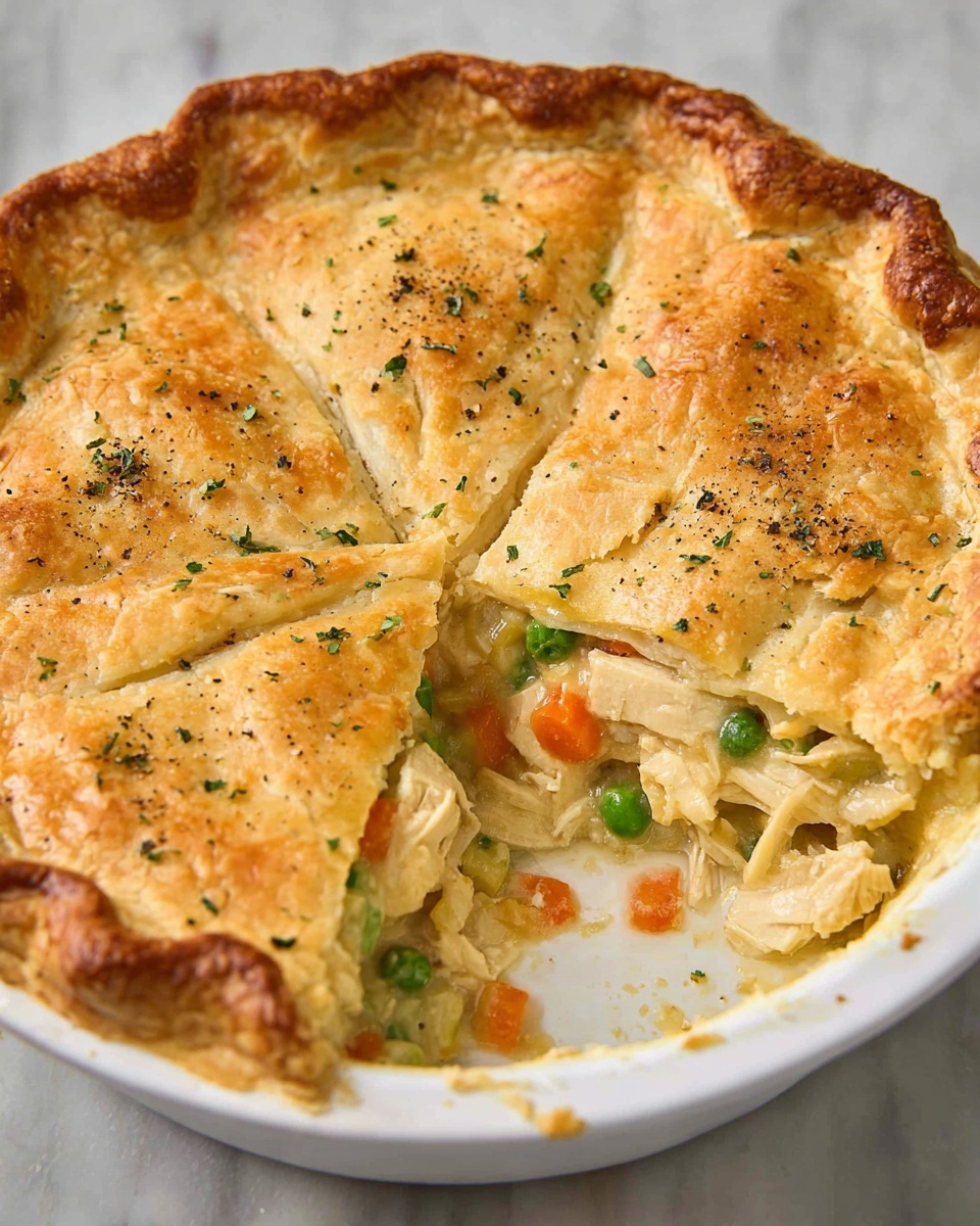 Homemade Chicken Pot Pie Recipe - Recipe Image