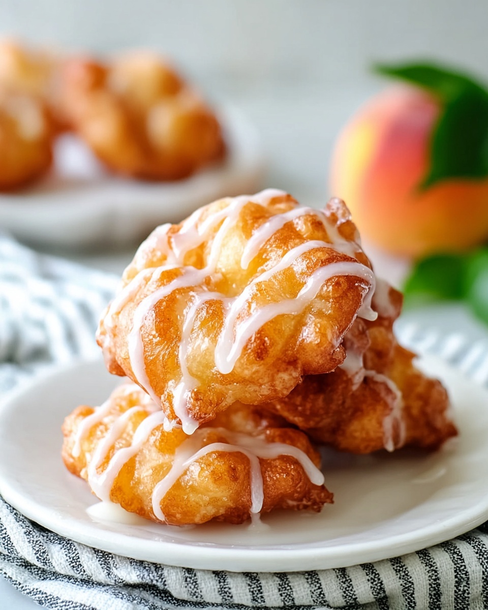 Fresh Peach Fritters Recipe - Recipe Image