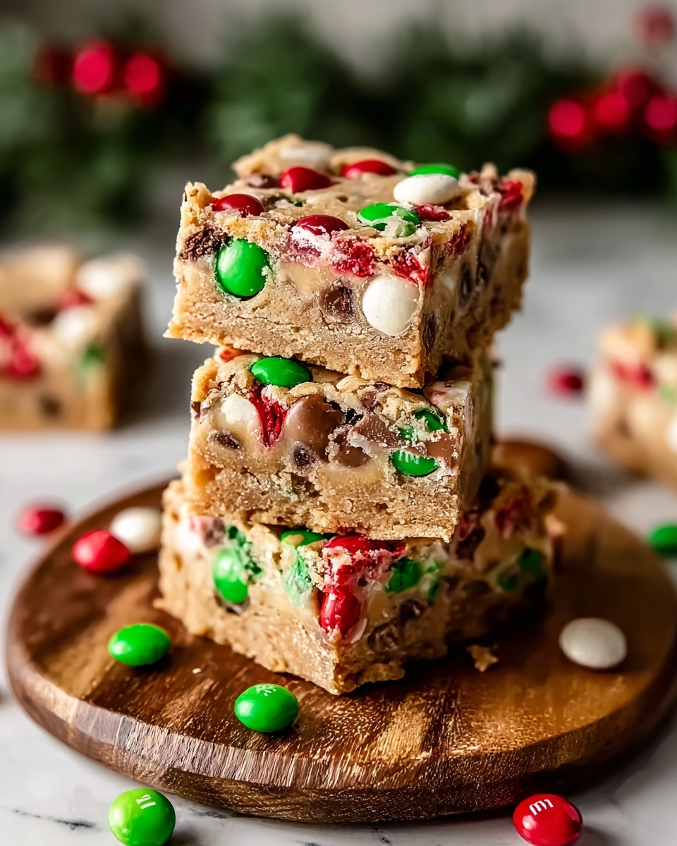 Christmas Cookie Bars: A Festive and Easy Holiday Treat Recipe - Recipe Image