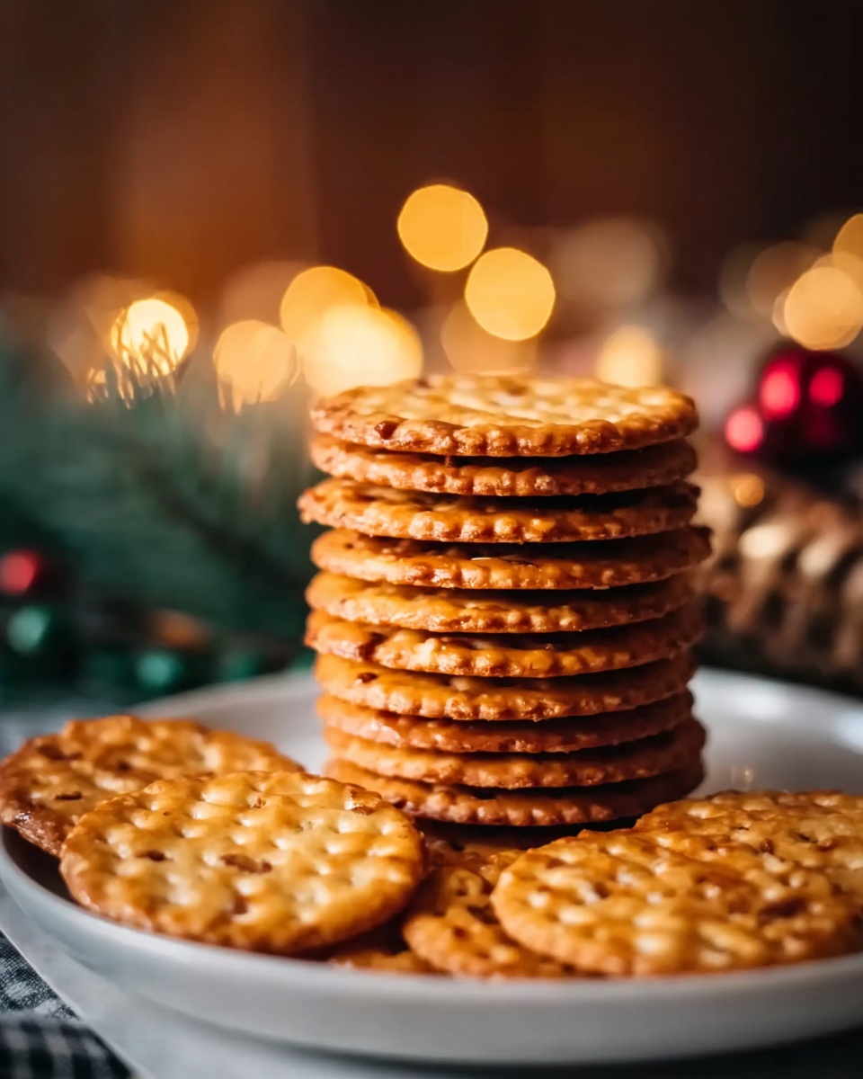 Baked Seasoned Ritz Crackers Recipe - Recipe Image