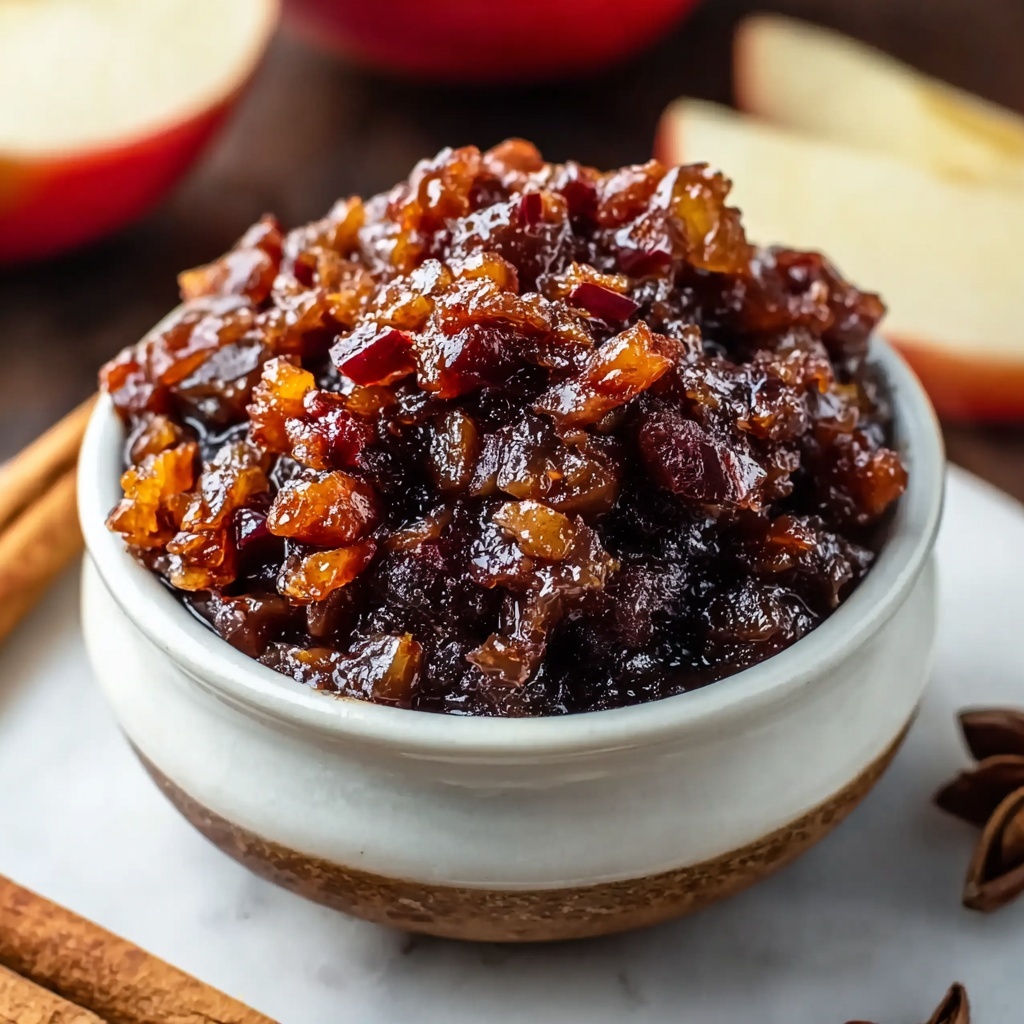 Sweet and Savory Apple Bacon Jam – Easy Homemade Gourmet Spread Recipe - Recipe Image
