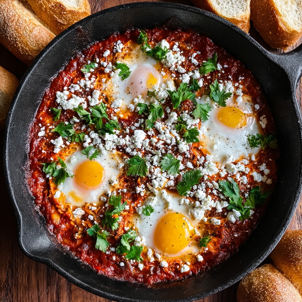 Baked Chili Shakshuka Recipe - Recipe Image