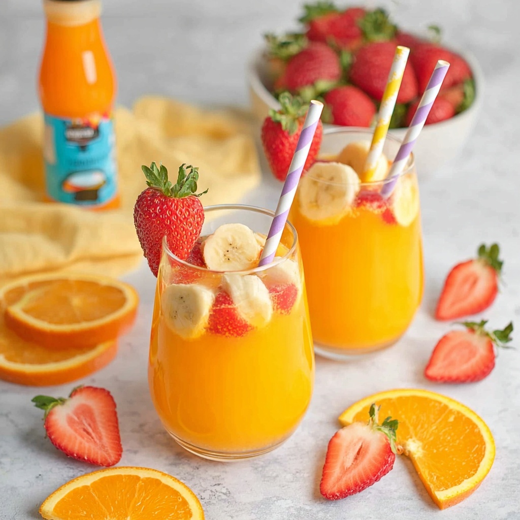 Orange Juice Mocktail Recipe - Recipe Image
